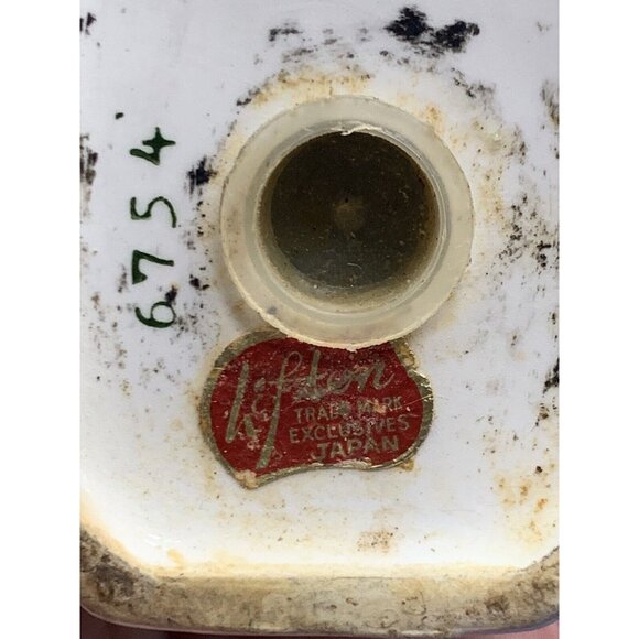 Vtg Lefton Salt Pepper Shakers Fruit Floral (Z4) Ceramic 105 - Picture 8 of 9